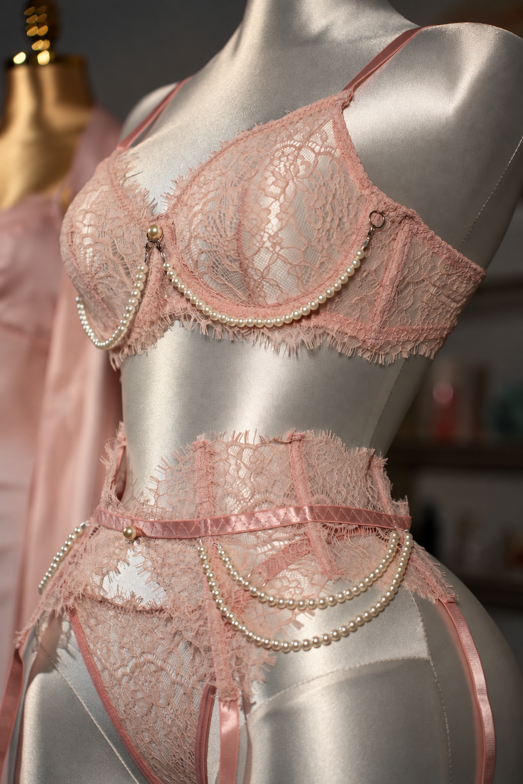 Lace Lingerie Set