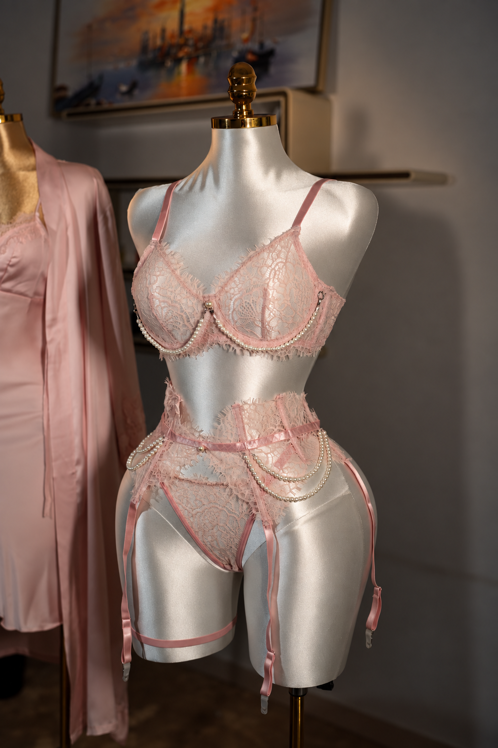 Lace Lingerie Set